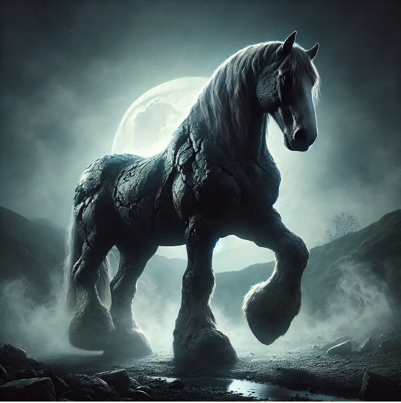 Stableford Boy E-BOOK a short children's story about a shire horse caught in a desperate struggle to be free