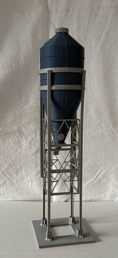 a.Farm yard toy bulk bin BLUE - supplied with your requested name plate 1/32 scale