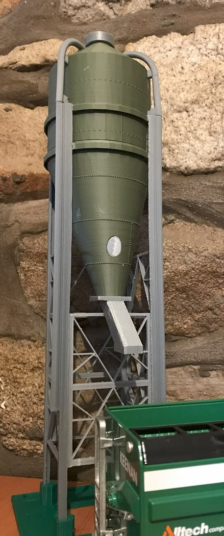 Farm yard toy bulk bin GREEN - supplied with your requested name plate 1/32 scale
