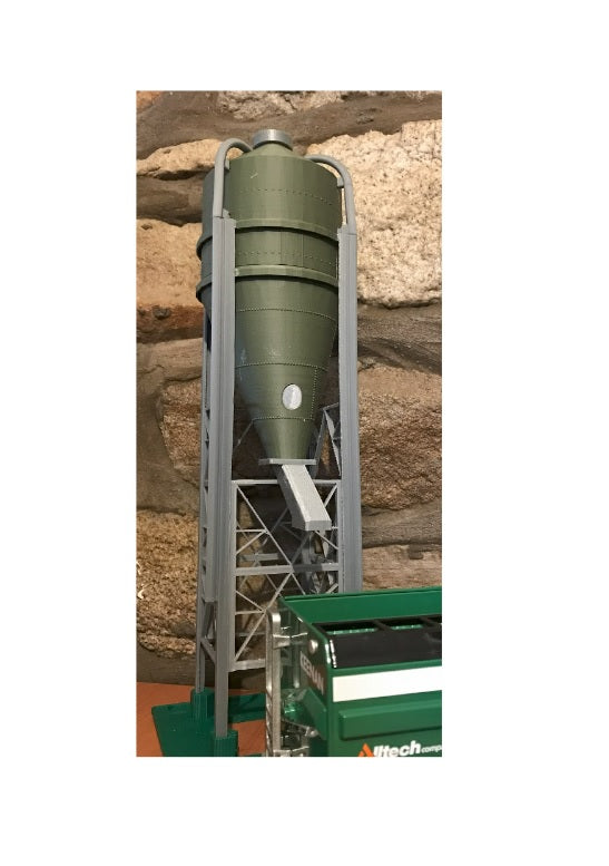 Farm yard toy bulk bin GREEN - supplied with your requested name plate 1/32 scale