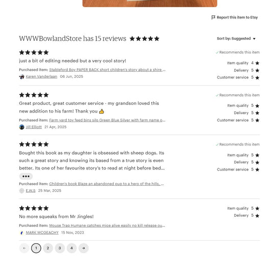 A.a www.Bowland Store .co.uk genuine REVIEWS