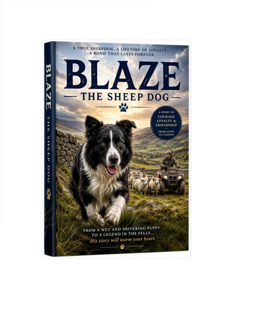BLAZE — THE SHEEPDOG NOBODY WANTED BOOK