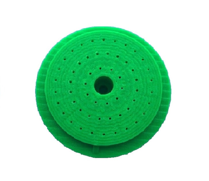 Green Spring March to May  Rada Exposed Shower Head 1 Unit designed to drain dry when not in use copper backed and sleeved to aid in the suppression and control  of Legionella bacteria