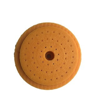 Orange Autumn Sept to Dec  Rada Exposed Shower Head 1 unit designed to drain dry when not in use copper backed and sleeved to aid in the suppression and control  of Legionella bacteria