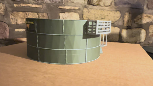 a1.Farm yard toy  SLURRY STORE   GREEN - supplied with or without  your requested name plate 1/32 scale