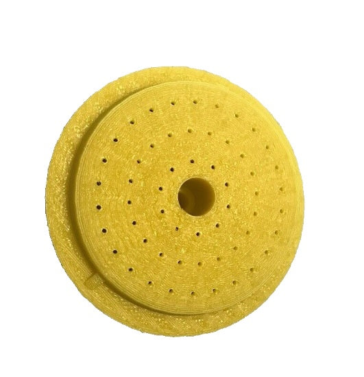 Yellow Summer June to Aug  Rada Exposed Shower Head 1 unit designed to drain dry when not in use copper backed and sleeved to aid in the suppression and control  of Legionella bacteria